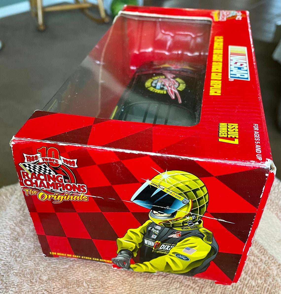 Nascar 124 Die Cast Stock Car Replica New In Box Never Opened Etsy