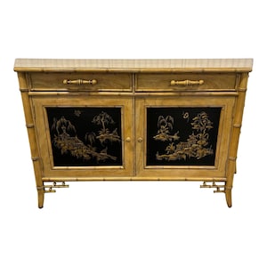 Late 20th Century Chinoiserie Style Credenza by Century Furniture