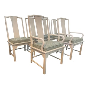 Late 20th Century Chin Hua Dining Chairs by Century Furniture- Set of 6