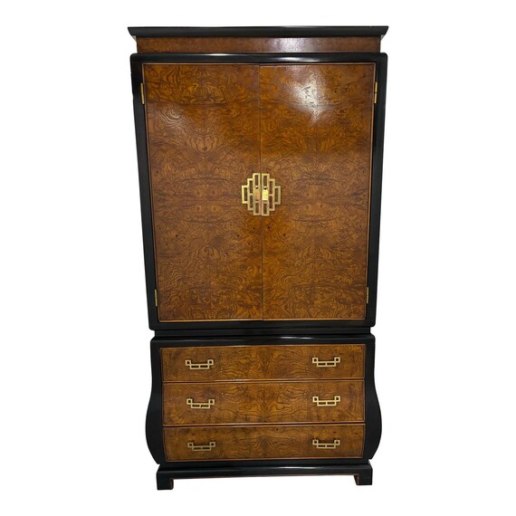 Late 20th Century Wardrobe Armoire by Century Furniture Chin Hua Collection Etsy