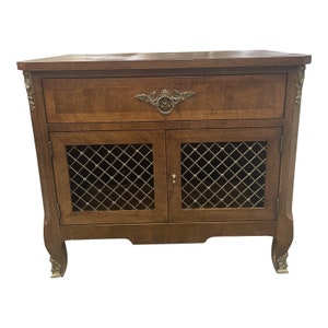 Mid 20th Century French Louis Style Nightstand by Henredon