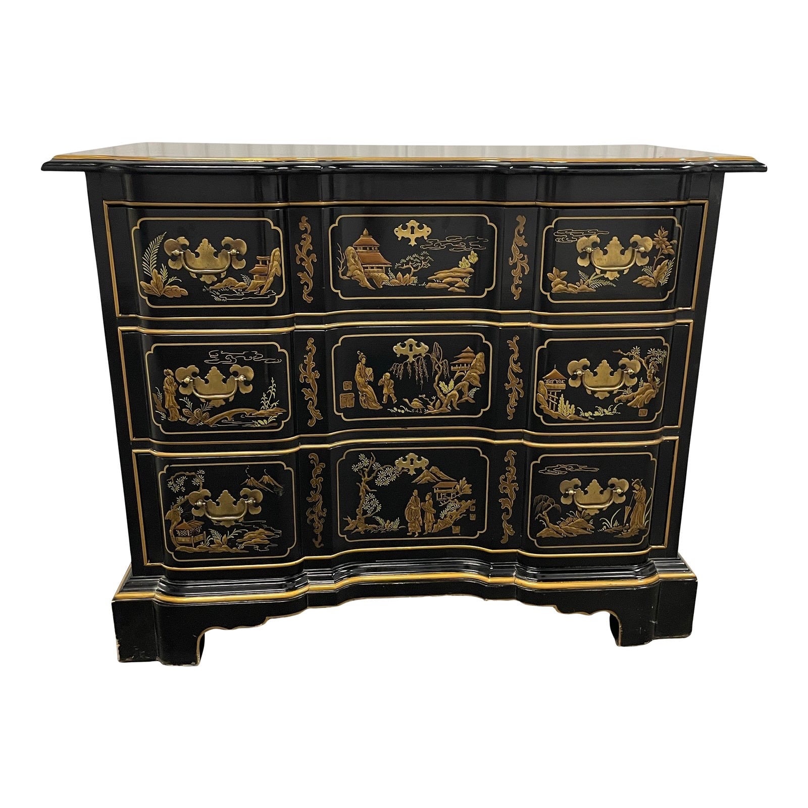 Late 20th Century Drexel Heritage Et Cetera Chinoiserie