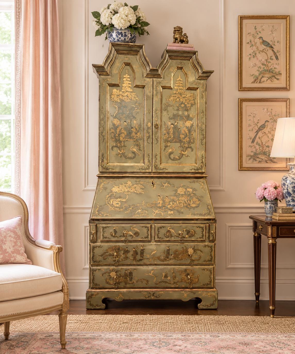 Hollywood Regency Hutch - Etsy