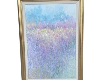 Late 20th Century Framed Impressionist Painting