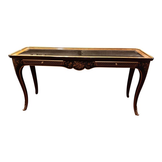 Chinoiserie Vintage Console Table By Drexel Heritage Et Cetera Chinoiserie Vintage Console Table By Drexel Heritage Et Cetera