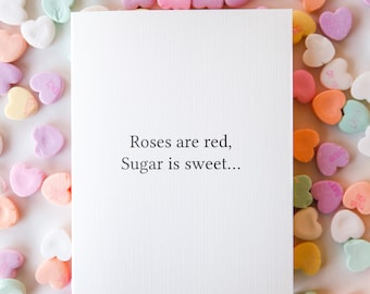 Funny Bible Verse Valentine&#39;s Day Card, Valentine&#39;s Day Card Husband, Valentine&#39;s Day Card Wife Song of Solomon 7:2