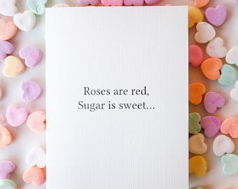 Funny Bible Verse Valentine's Day Card, Valentine's Day Card Husband, Valentine's Day Card Wife Song of Solomon 7:2