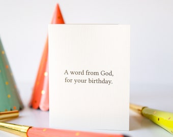 Funny Bible Verse Birthday Card, Funny Birthday Card, Birthday Card, Bible Verse Card, Bible Birthday Card, Joshua 13:1