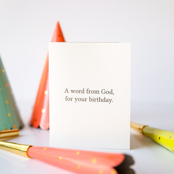 Funny Bible Verse Birthday Card, Funny Birthday Card, Birthday Card, Bible Verse Card, Bible Birthday Card, Joshua 13:1