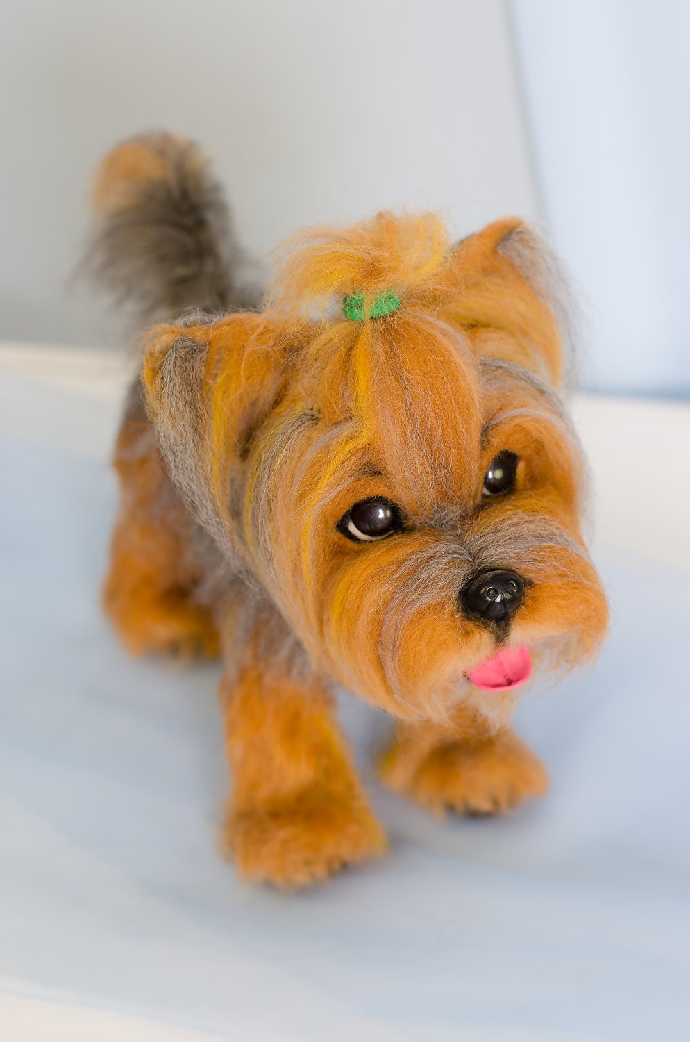 Needle felted yorkshire terrier Needle felted dog Needle Etsy