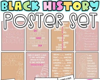 Black History Month Decor | Etsy
