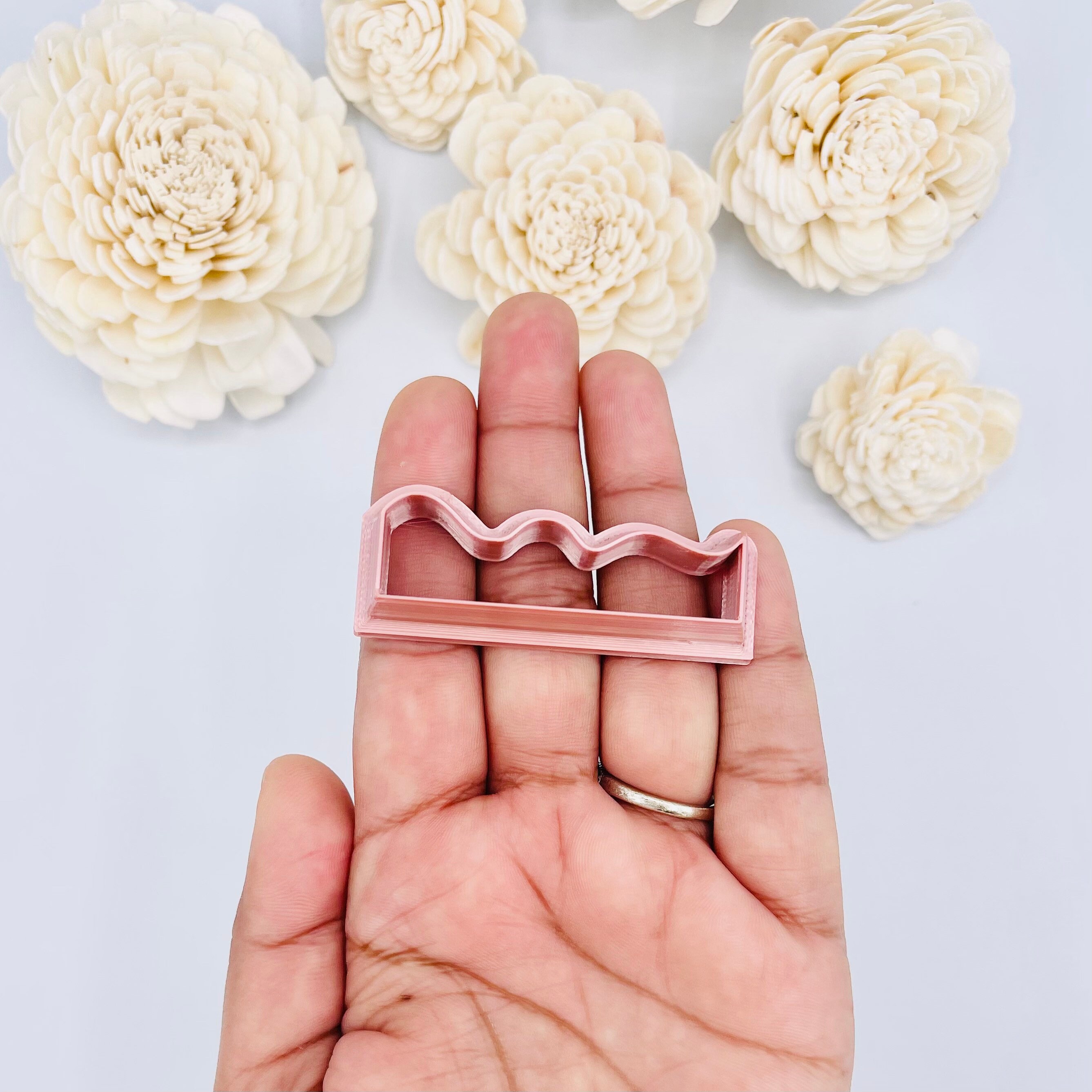 Wave Cutter Cookie Cutter Fondant Cutter | Etsy