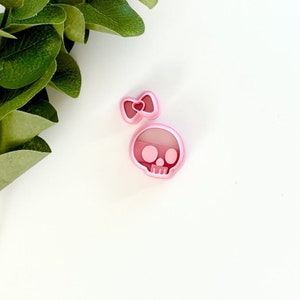 Girly Skull Clay Cutter Set