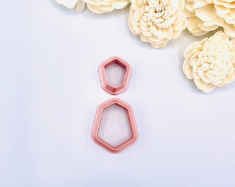 Geometric Dangle Clay Cutter Set Cookie Cutter Fondant Cutter