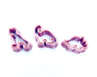 Dinosaur Clay Cutter Set Cookie Cutter Fondant Cutter