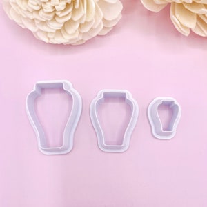 Cotta Pot Vase Clay Cutter Cookie Cutter Fondant Cutter