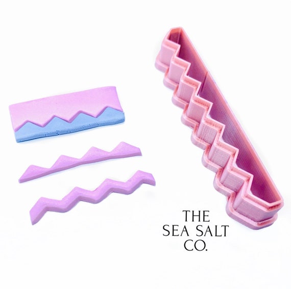 Zigzag Border Cutter Cookie Cutter Fondant Cutter Etsy