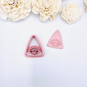 Evil Eye Triangle Pendant Cutter Set