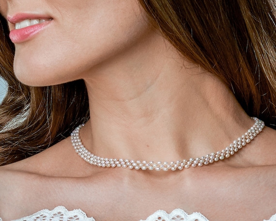 Buy pearl choker online outlet