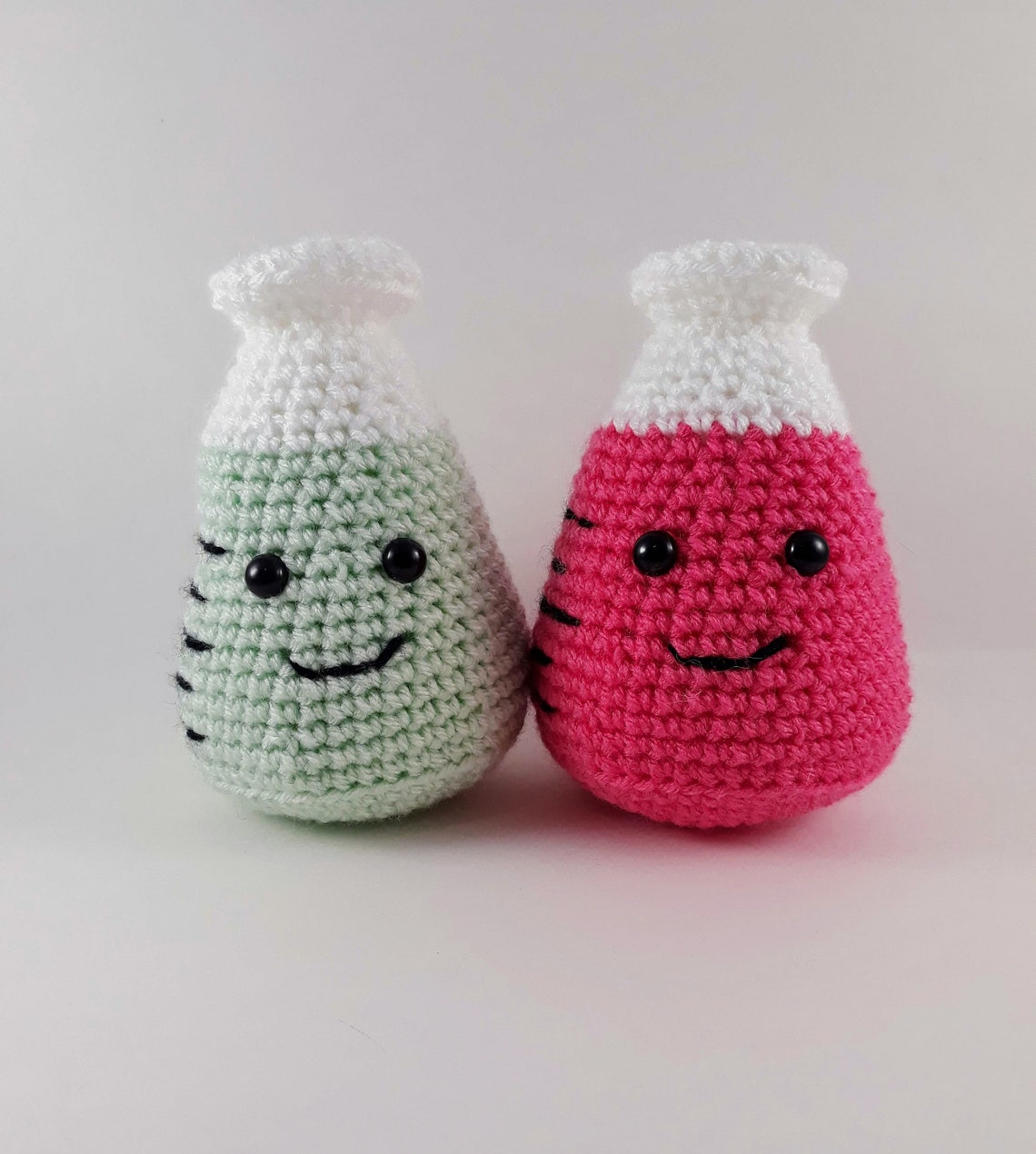 Crochet Chemistry Erlenmeyer Flask Crochet Erlenmeyer Etsy