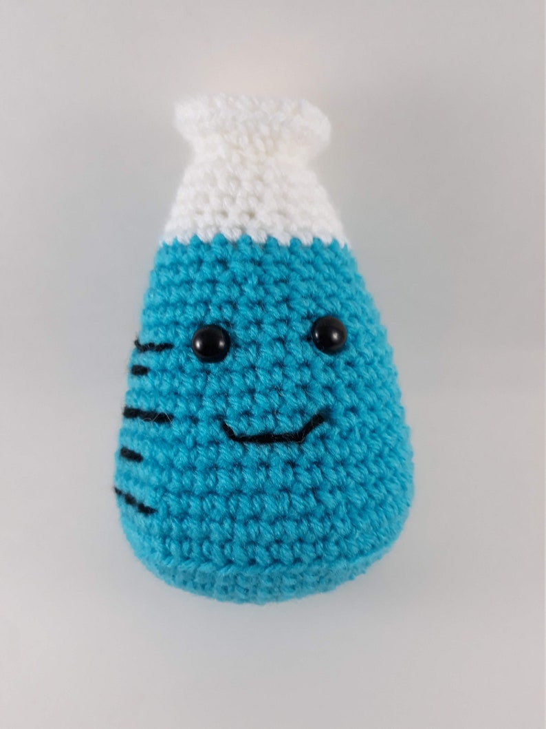 Crochet Chemistry Erlenmeyer Flask Crochet Erlenmeyer Etsy