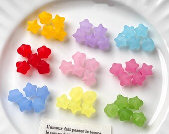 20pcs Colorful Star Acrylic Beads, Y2K Star Bead, DIY Phonechain/keychain/Jewelry Making Materials