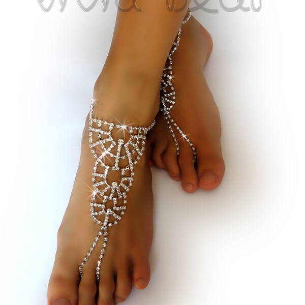 Beach Wedding Barefoot Sandals - Etsy