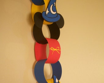 Sorcerer Mickey Countdown Chain