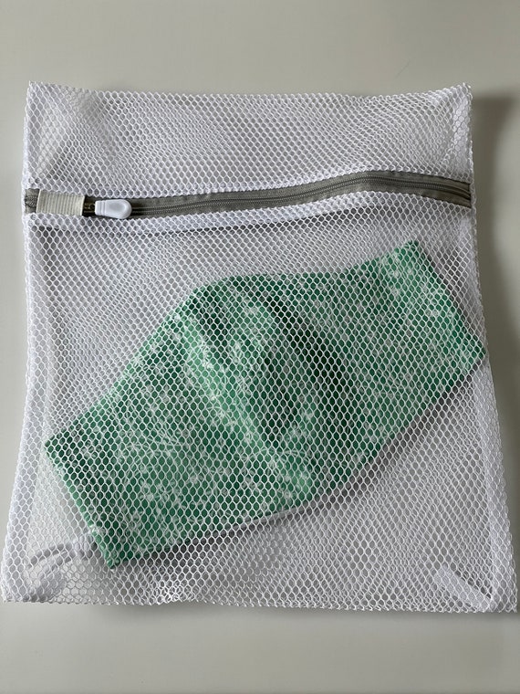 Small Mesh Laundry Bag With Zipper. Small Hole Mesh Laundry Bag for Masks.  Washing Machine Bag. Lingerie Bag 