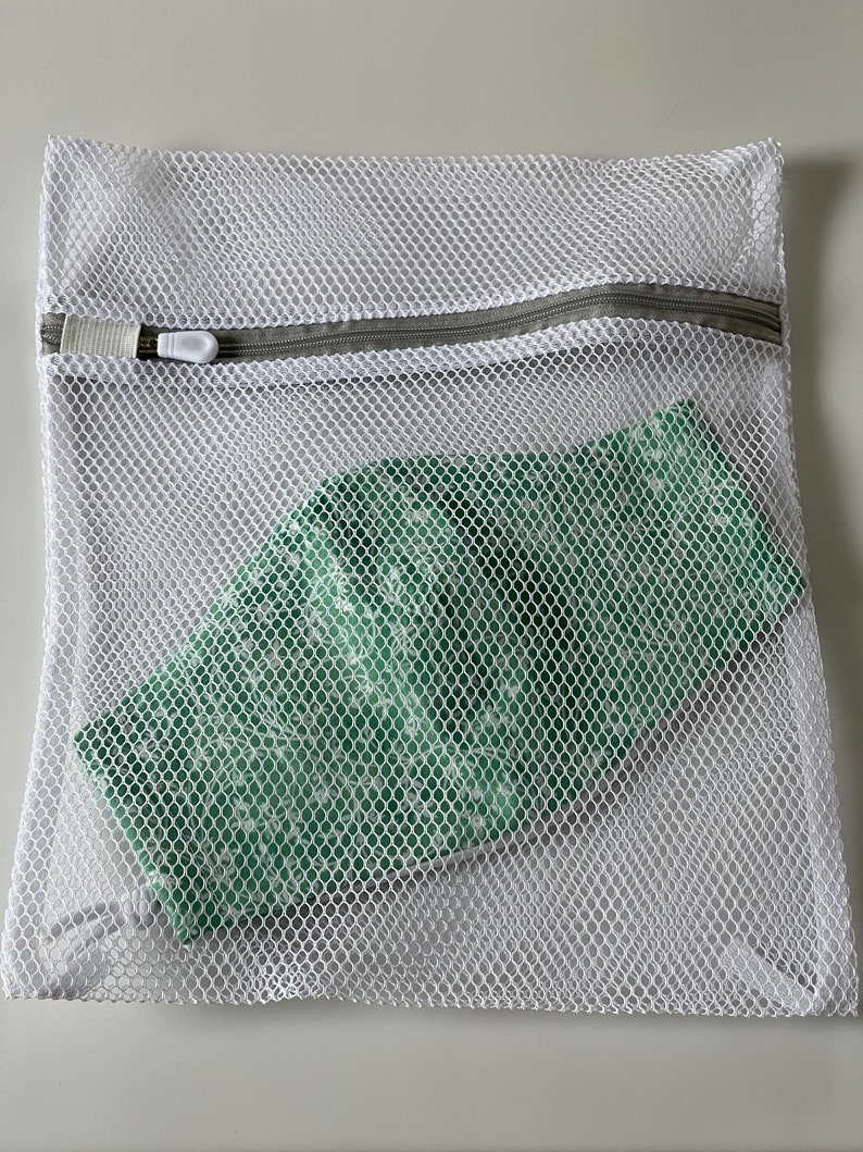 Small Mesh Laundry Bag with Zipper. Small Hole Mesh Laundry Etsy