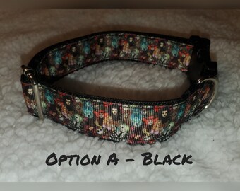 Nightmare before Christmas tim burton Spooksieboo Gothic Halloween over the collar Dog cat Bandana