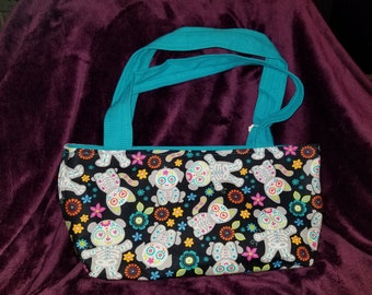 Day of The Dead Animals Purse