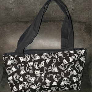 Skeleton Cat Purse
