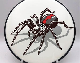 Red Back Spider - SVG Disc Dye Template for Vinyl