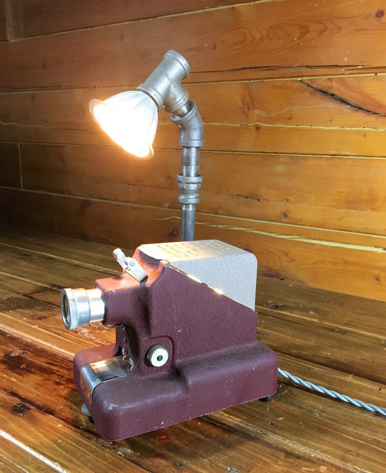 1940s Projector Desk Lamp Etsy