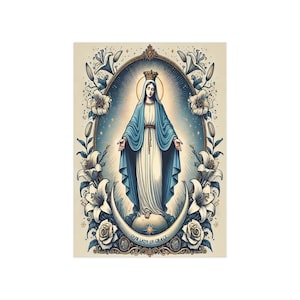 Our Lady of Grace Heilige Karte