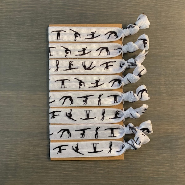 Gymnastics Hair Ties Etsy