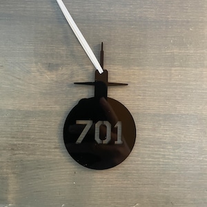 submarine ornament, gift for navy submariner, submarine gift,  688 Los Angeles class submarine