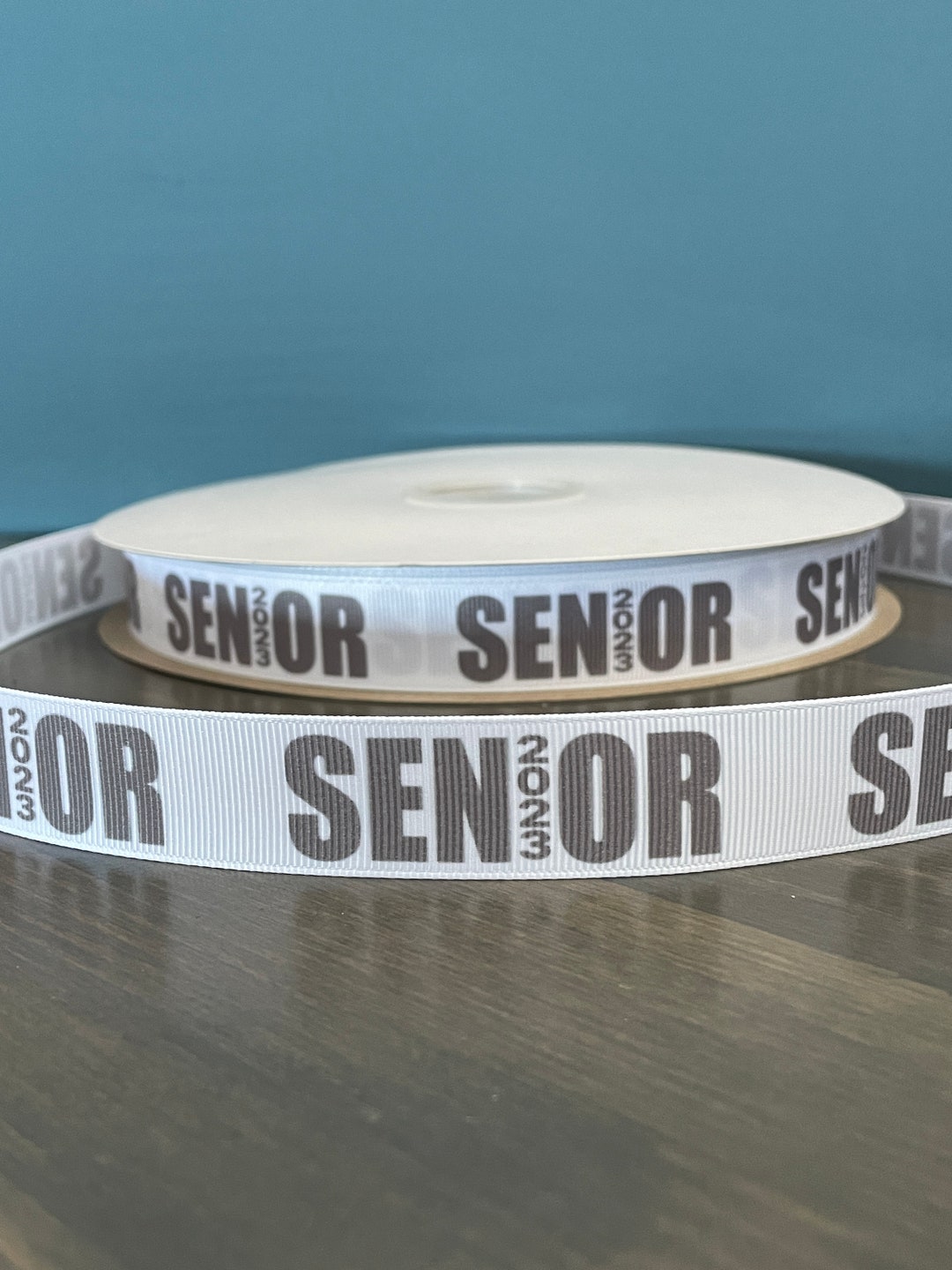 Senior 2023 Senior Class of 2023 Ribbon in Silver 7/8 - Etsy