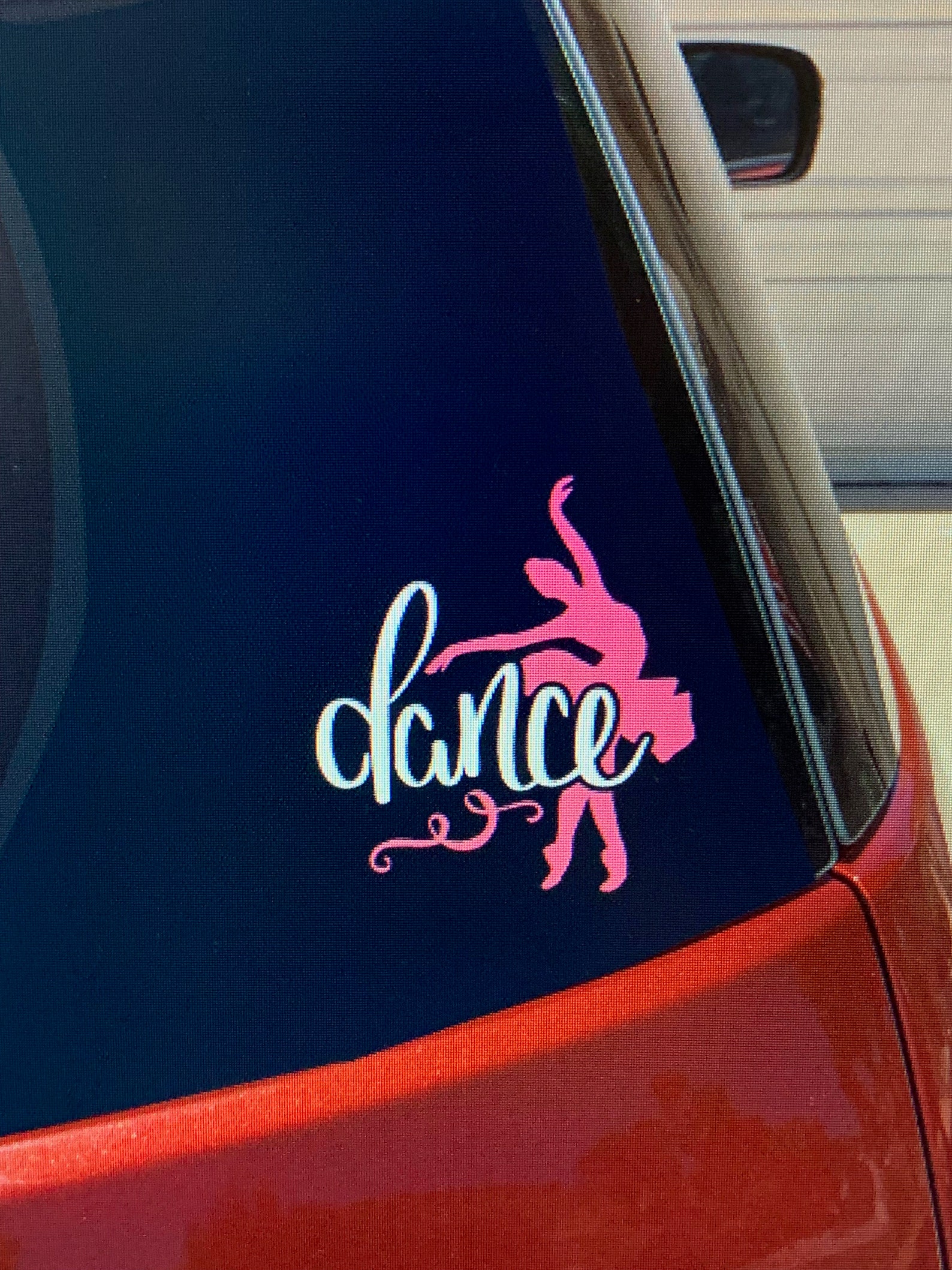 Dance Sticker Dance Decal Ballerina Car Vinyl Sticker Gift Etsy