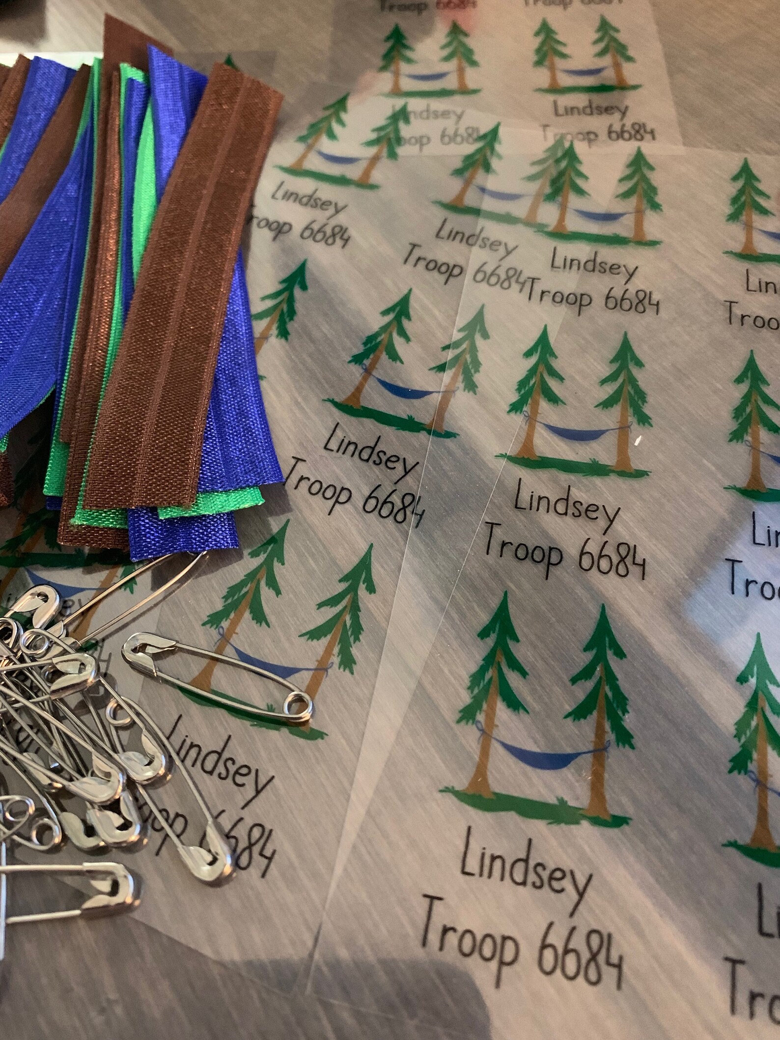 Camping Swap Kits 90 Diy Swap Kits Personalized With Name Etsy