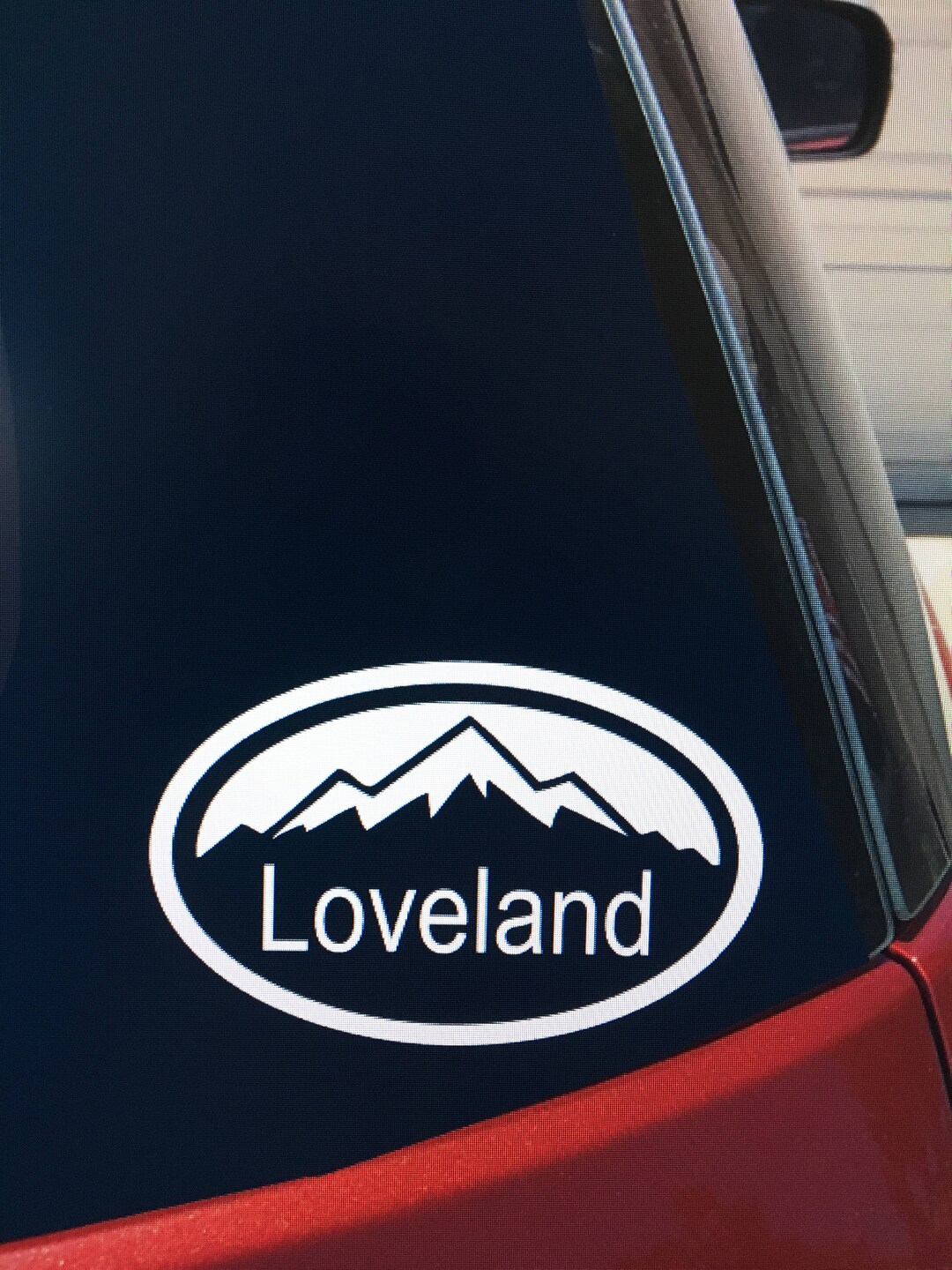 Loveland Sticker Colorado Car Decal Etsy