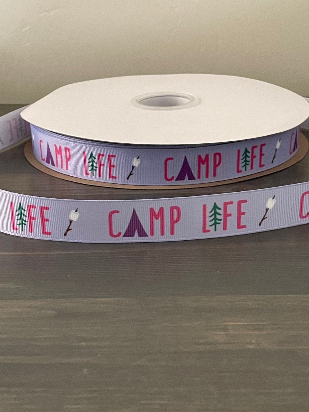 Camp Ribbon Camp Ribbon Purple, 7/8