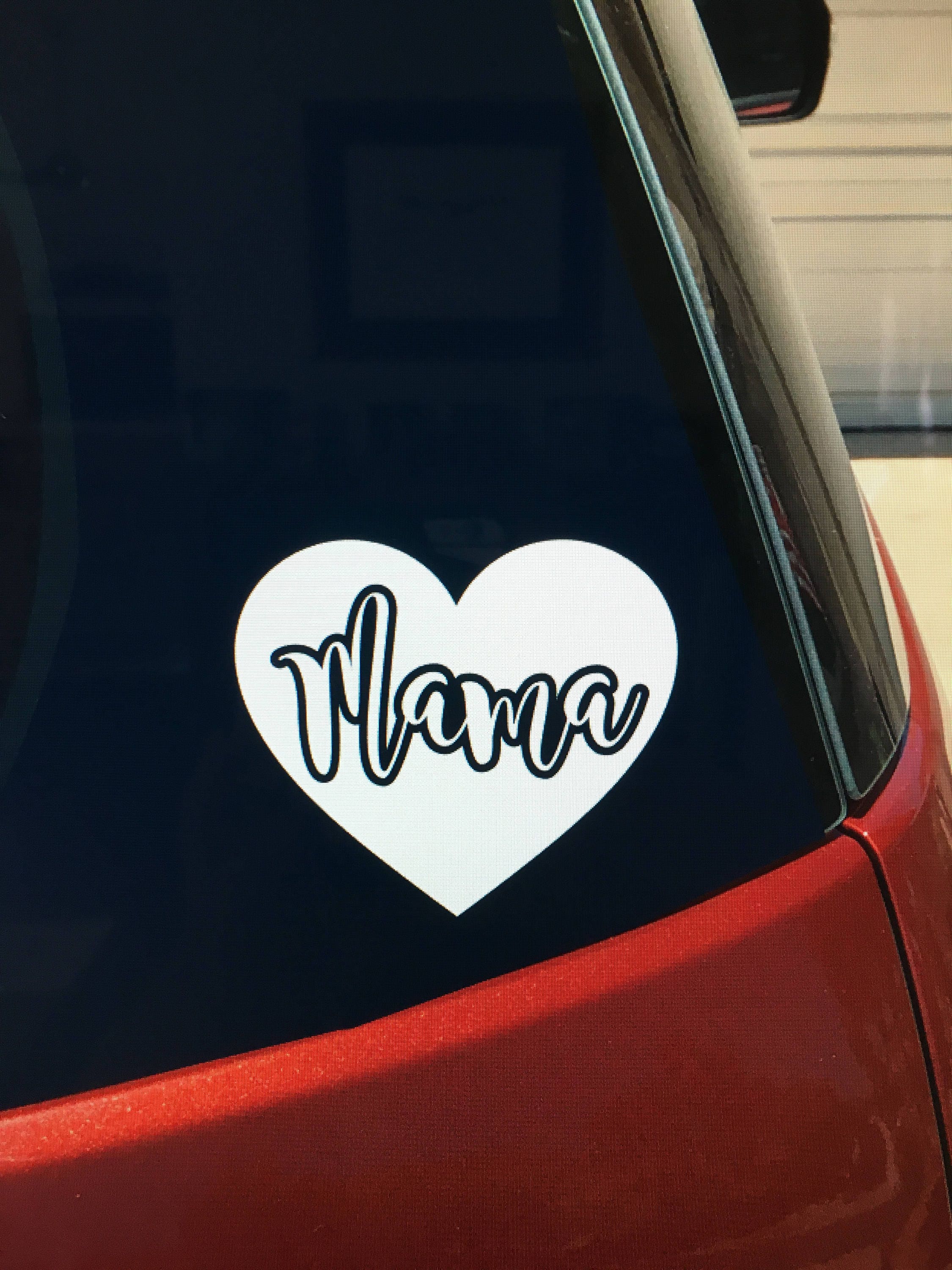 Mama Vinyl Car Window Decal, Mama Sticker - Etsy