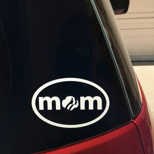 mom vinyl car window sticker, troop leader sticker, cookie mom gift