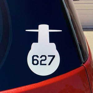 Lafayette class sub decal, submarine sticker, SSBN