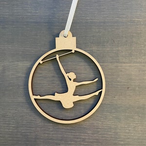 baton twirler ornament, baton twirler gift