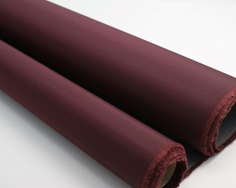 Maroon Book Cloth: 1 Partial Roll of Maroon, Japanese Paper-Backed Bookcloth for Bookbinding