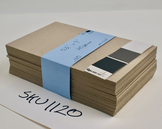 Book Binding Board, .110 Caliper, Varying Quantities & Sizes Sold in Bulk Graphic Board