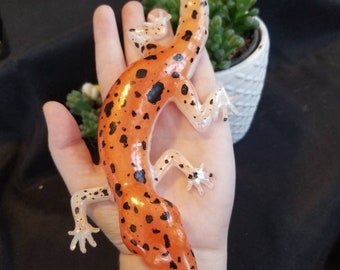Resin Leopard Gecko